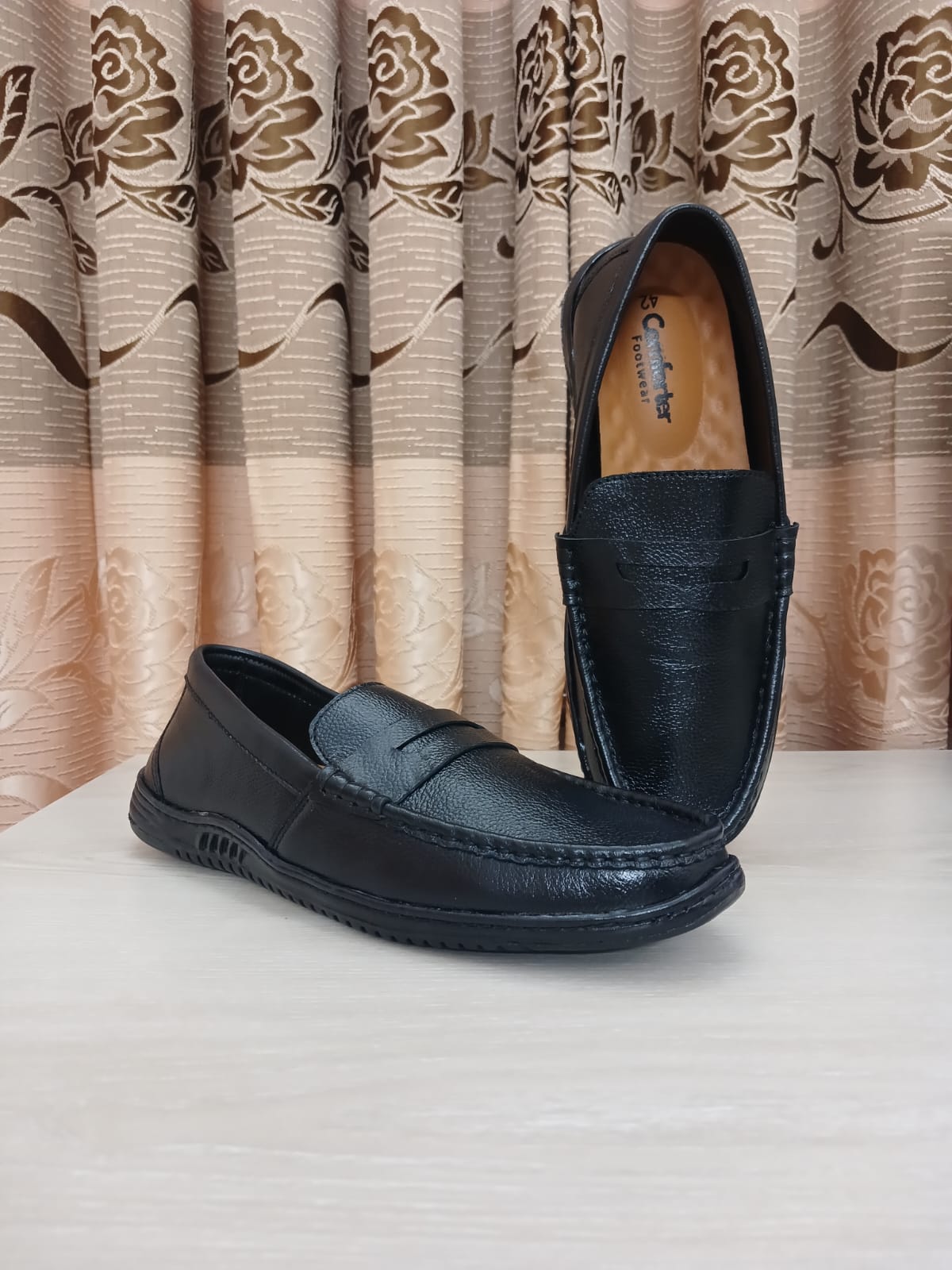 Genuine Leather Casual Loafer – 101 - Image 4